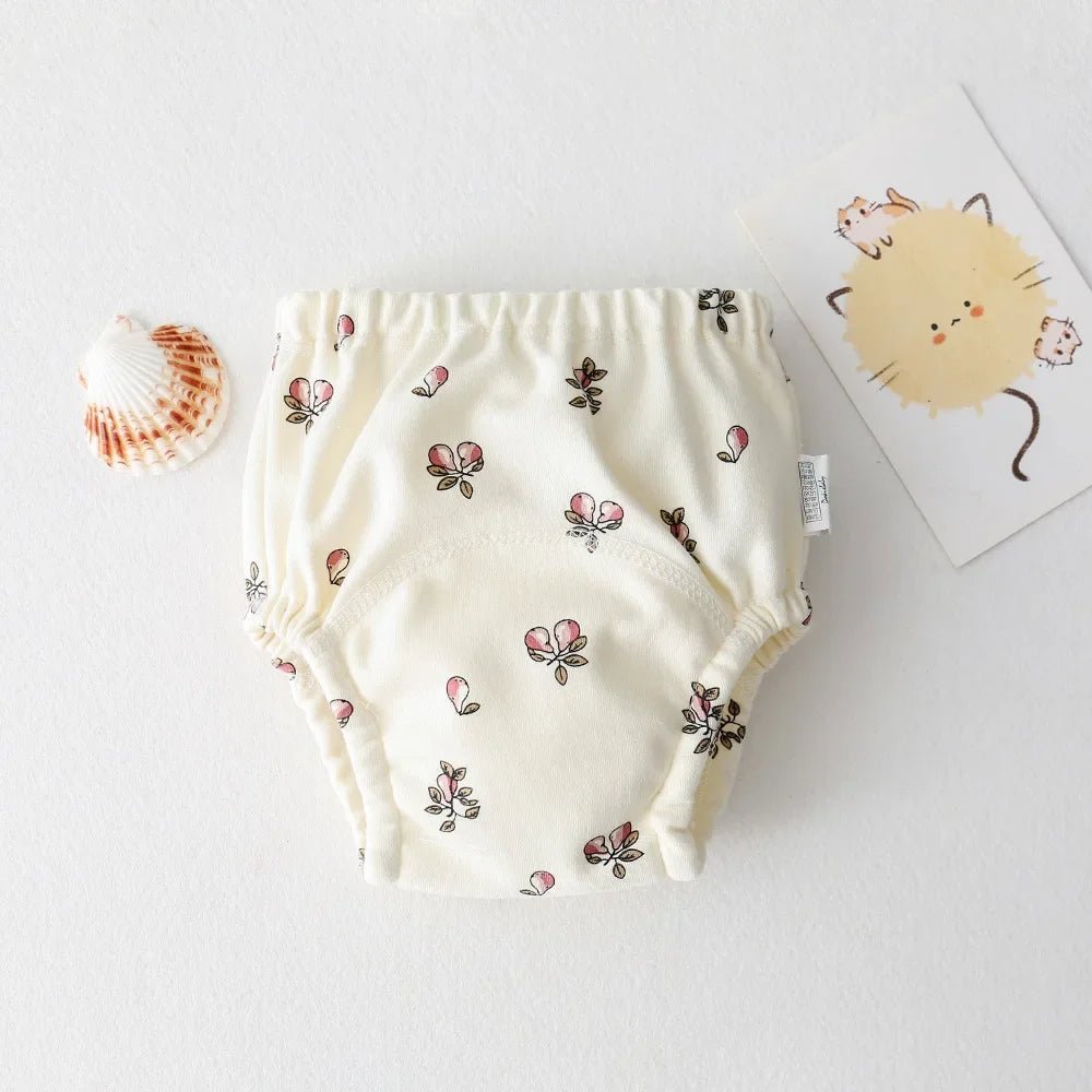 Culotte d'apprentissage - KIDEE Avec son design fruité et son tissu ultra doux, cette culotte d’apprentissage absorbe les petits accidents tout en offrant un confort maximal à votre enfant.