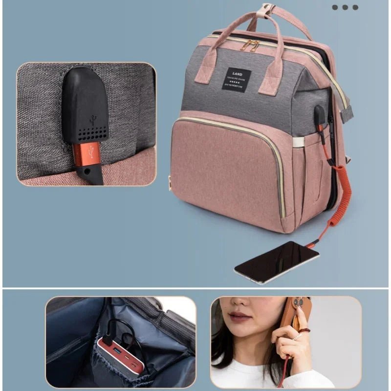 Kidee Land - Sac Ă Langer Convertible - KIDEE