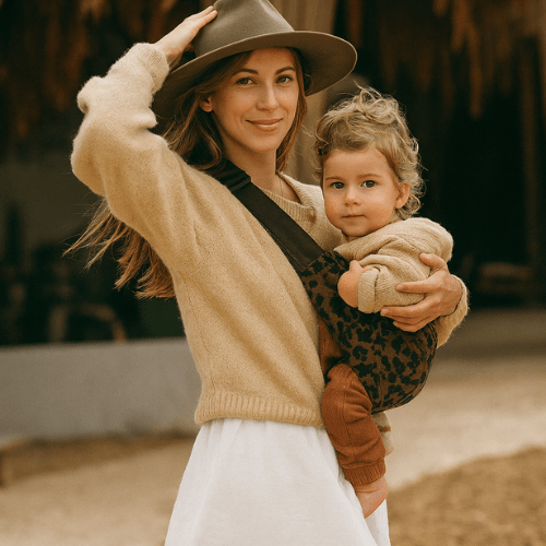 Porte bébé latéral - Léopard - KIDEE