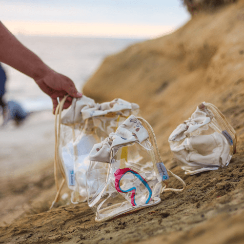 Sac Jouets de Plage Transparent - Play and Store - KIDEE