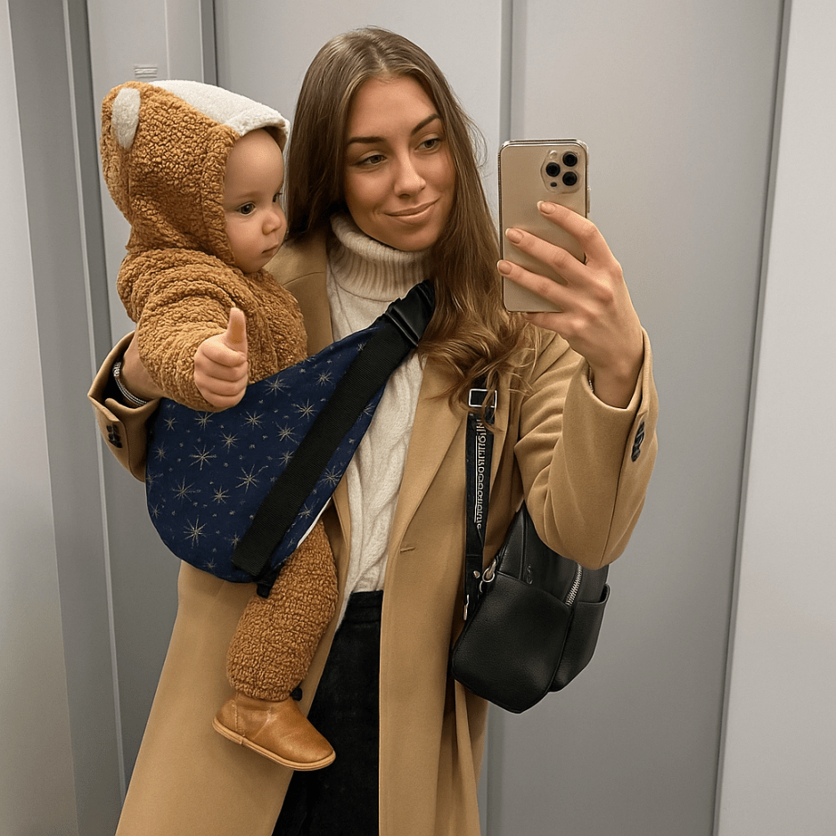 Porte bébé latéral - Édition Limitée Spéciale Noël - KIDEE